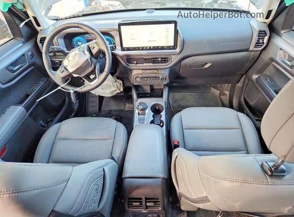 3FMCR9DA9SRF27592 2025 FORD BRONCO Черный Вид панели приборов