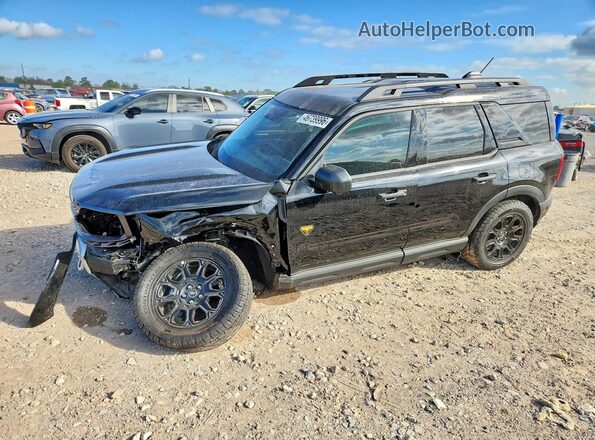 3FMCR9DA9SRF27592 2025 FORD BRONCO Черный Передняя левая четверть