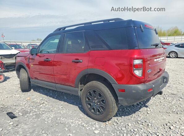 3FMCR9DAXSRE08224 2025 FORD BRONCO Red უკანა მარცხენა