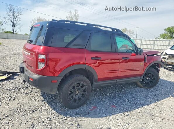 3FMCR9DAXSRE08224 2025 FORD BRONCO Red უკანა მარჯვენა