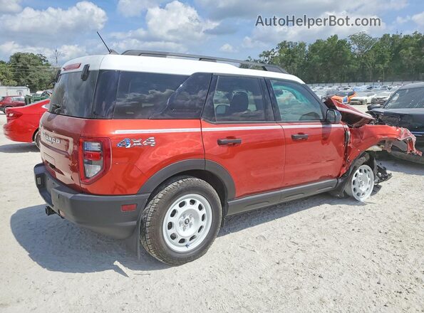 3FMCR9G68PRD08458 2023 FORD BRONCO Красный Задняя правая четверть