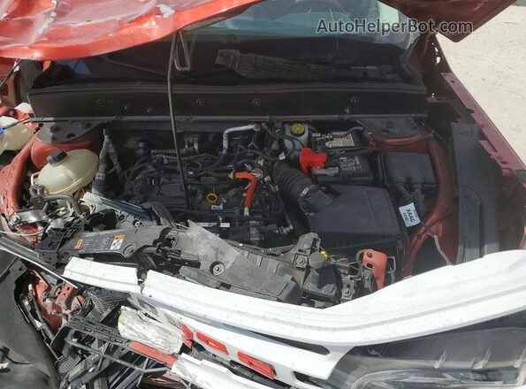 3FMCR9G68PRD08458 2023 FORD BRONCO Красный Вид подкапотного пространства