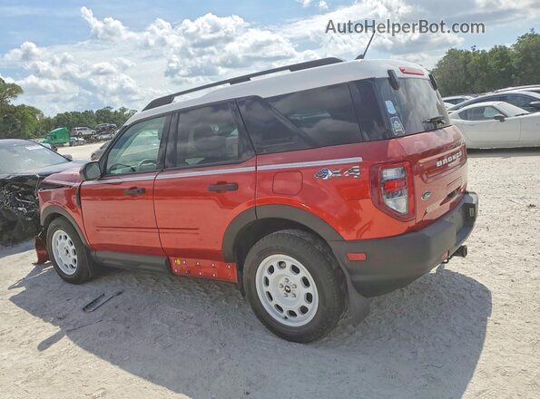 3FMCR9G68PRD08458 2023 FORD BRONCO Красный Задняя левая четверть