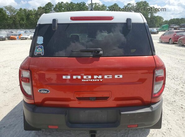 3FMCR9G68PRD08458 2023 FORD BRONCO Красный Вид сзади