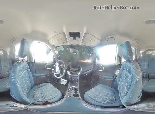 3FMCR9G68PRD08458 2023 FORD BRONCO Красный Панорамный вид салона 360°