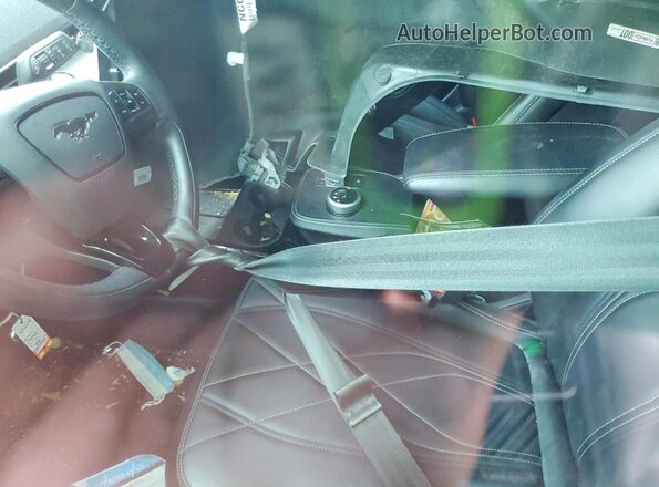 3FMTK1RM0NMA08263 2022 FORD MUSTANG Белый Вид панели приборов
