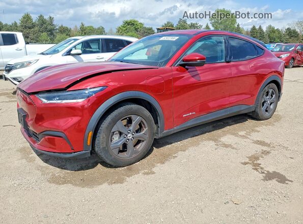 3FMTK1SS4MMA08113 2021 FORD MUSTANG Красный Передняя левая четверть