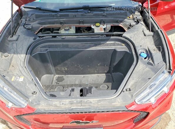 3FMTK1SS4MMA08113 2021 FORD MUSTANG Красный Вид задней части салона