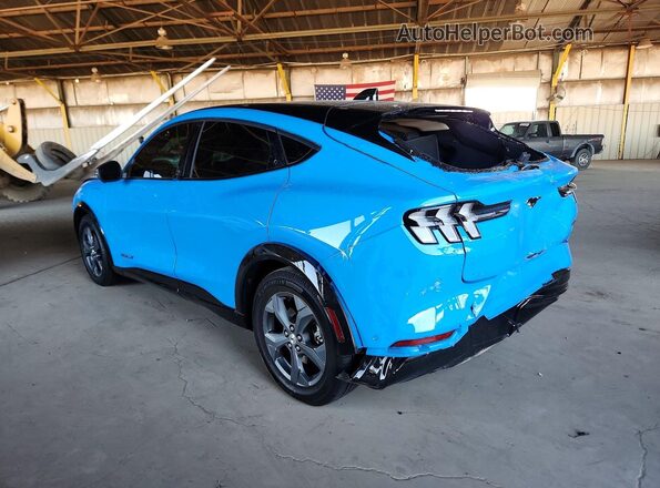 3FMTK2R73NMA43377 2022 FORD MUSTANG Blue Trasero izquierdo