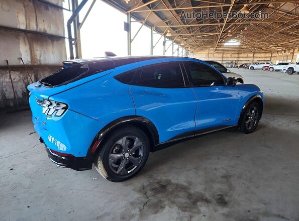 3FMTK2R73NMA43377 2022 FORD MUSTANG Blue Trasero derecho