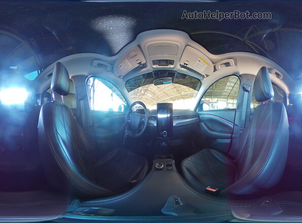 3FMTK2R73NMA43377 2022 FORD MUSTANG Blue Vista interior de 360 grados