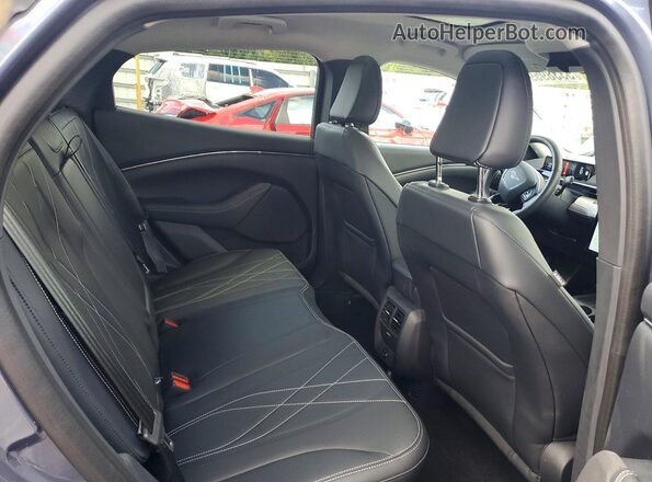 3FMTK2R7XMMA06051 2021 FORD MUSTANG Blue უკანა სალონის ხედი