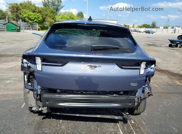 3FMTK2R7XMMA06051 2021 FORD MUSTANG Blue უკანა ხედი
