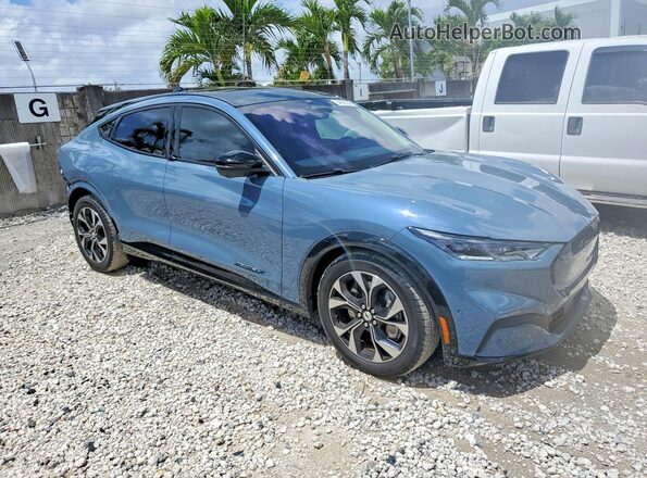 3FMTK3R71PMA12654 2023 FORD MUSTANG Blue Delantero derecho