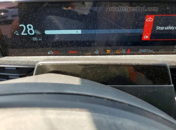 3FMTK3R79SMA35236 2025 FORD MUSTANG Black Instrument cluster view
