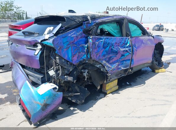 3FMTK3SS2NMA43732 2022 FORD MUSTANG MACH-E Purple უკანა მარჯვენა