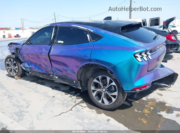 3FMTK3SS2NMA43732 2022 FORD MUSTANG MACH-E Purple უკანა მარცხენა