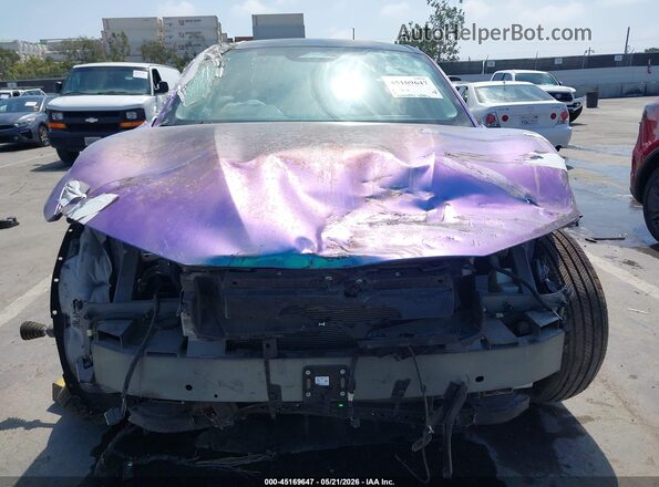 3FMTK3SS2NMA43732 2022 FORD MUSTANG MACH-E Purple ხელსაწყოთა პანელის ხედი