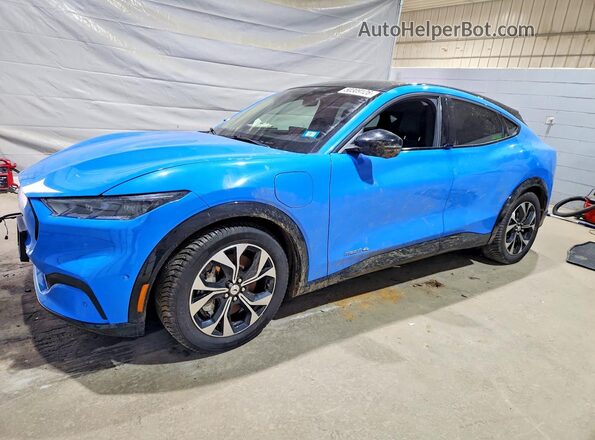 3FMTK3SS3NMA25403 2022 FORD MUSTANG Синий Передняя левая четверть