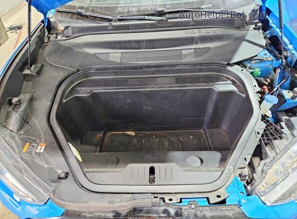 3FMTK3SS3NMA25403 2022 FORD MUSTANG Синий Вид подкапотного пространства