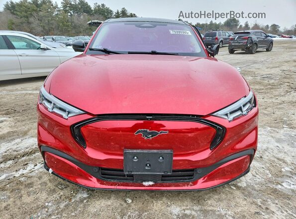 3FMTK3SS4NMA24938 2022 FORD MUSTANG Red Vista frontal