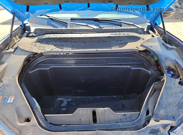 3FMTK4SE0MME02882 2021 FORD MUSTANG Blue Вид задньої частини салону