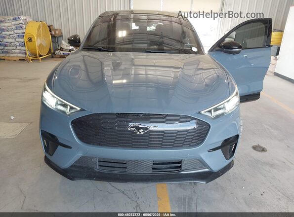 3FMTK4SE8PMA42765 2023 FORD MUSTANG MACH-E Blue Դիմացի տեսք