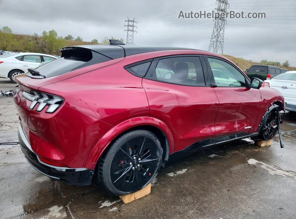 3FMTK4SX0SMA13643 2025 FORD MUSTANG Темно-бордовый Задняя правая четверть