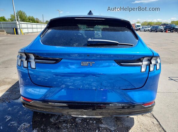 3FMTK4SX7SMA09010 2025 FORD MUSTANG Blue Вид ззаду