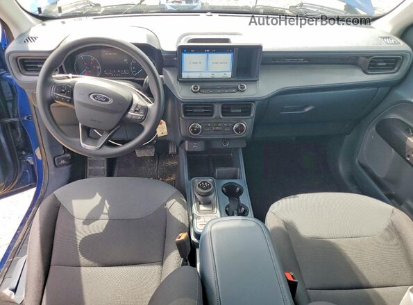 3FTTW8A3XRRA73568 2024 FORD MAVERICK Blue Widok deski rozdzielczej