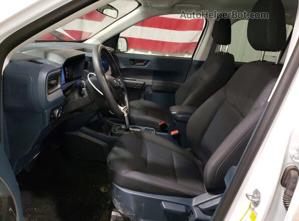 3FTTW8BA3SRA38020 2025 FORD MAVERICK White Widok wnętrza z przodu