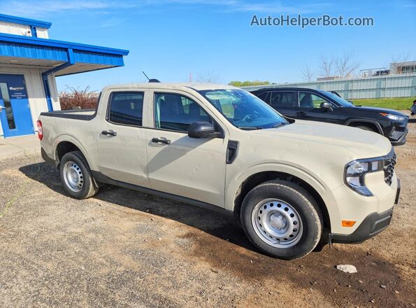 3FTTW8BA5SRB18807 2025 FORD MAVERICK Желто-коричневый Передняя правая четверть