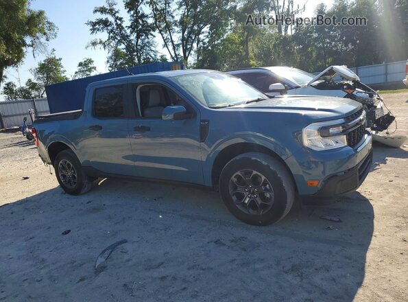 3FTTW8E35PRA85697 2023 FORD MAVERICK Blue Przód prawy