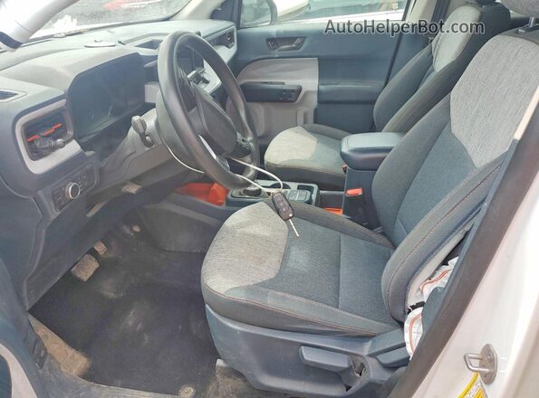 3FTTW8E98PRA12618 2023 FORD MAVERICK White Widok wnętrza z przodu