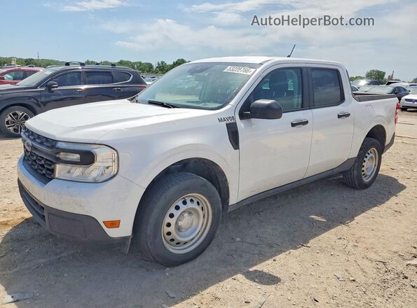 3FTTW8E98PRA73676 2023 FORD MAVERICK White წინა მარცხენა ხედი სამი მეოთხედიდან