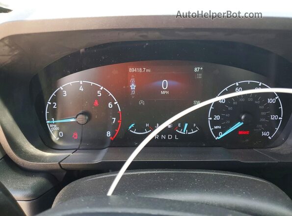 3FTTW8E98PRA73676 2023 FORD MAVERICK White ხელსაწყოთა პანელის ხედი