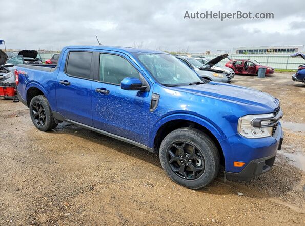 3FTTW8F90PRA67675 2023 FORD MAVERICK Синий Передняя правая четверть