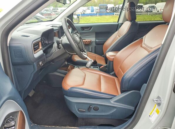 3FTTW8F91NRA20569 2022 FORD MAVERICK Gray Вид салону спереду
