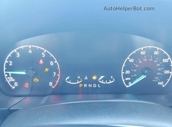 3FTTW8F92NRA76892 2022 FORD MAVERICK Черный Вид щитка приборов