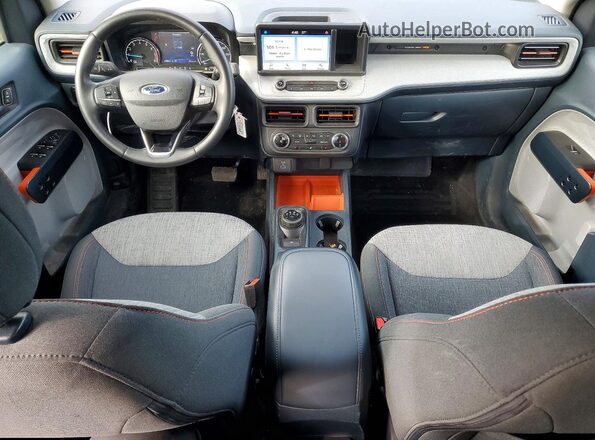 3FTTW8F94PRA03168 2023 FORD MAVERICK Blue Widok deski rozdzielczej