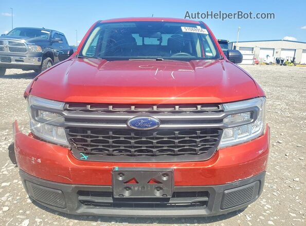 3FTTW8F97PRA37475 2023 FORD MAVERICK Оранжевый Вид спереди