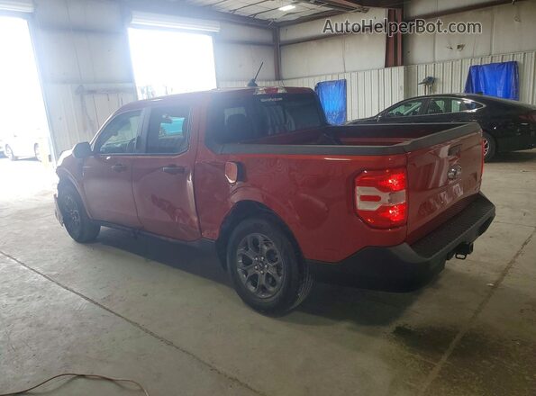 3FTTW8F97PRB01465 2023 FORD MAVERICK Red Задня ліва чверть