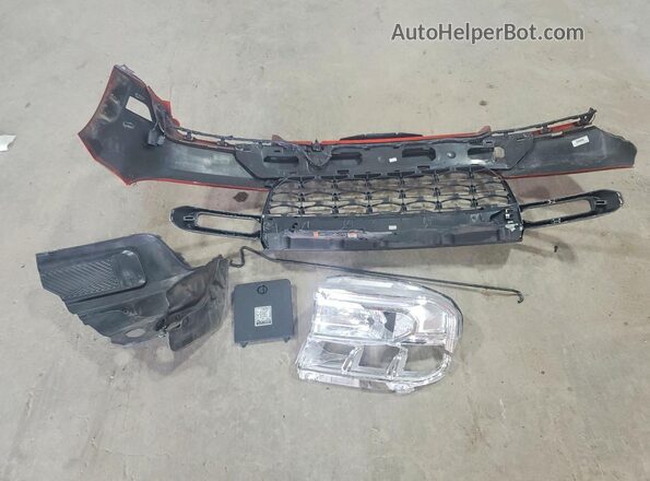 3FTTW8F97PRB01465 2023 FORD MAVERICK Red Вид підкапотного простору