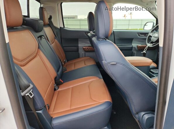 3FTTW8F98PRA37274 2023 FORD MAVERICK Белый Вид задних сидений