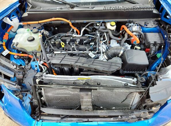 3FTTW8H30SRB20148 2025 FORD MAVERICK Blue Vista interior trasera