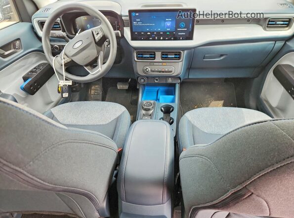 3FTTW8H30SRB20148 2025 FORD MAVERICK Blue Vista del salpicadero