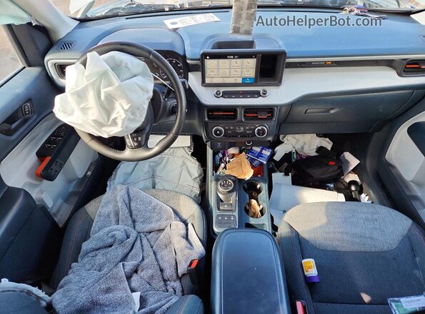 3FTTW8H34RRA63558 2024 FORD MAVERICK Серый Вид панели приборов