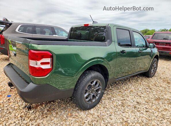 3FTTW8JA4SRA97210 2025 FORD MAVERICK Зеленый Задняя правая четверть