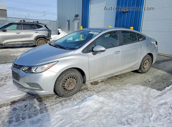 3G1BC5SM4HS535973 2017 CHEVROLET CRUZE Серебряный Передняя левая четверть