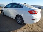 2017 Chevrolet Cruze Ls Auto White vin: 3G1BC5SM5HS529566